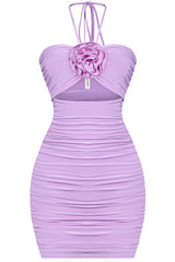 Melina halter dress (Lavender)