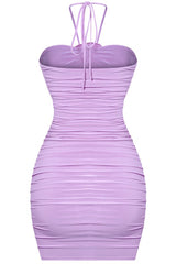 Melina halter dress (Lavender)