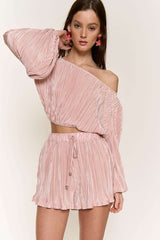 Anna co - ord set (Blush) - Fashionistar boutique