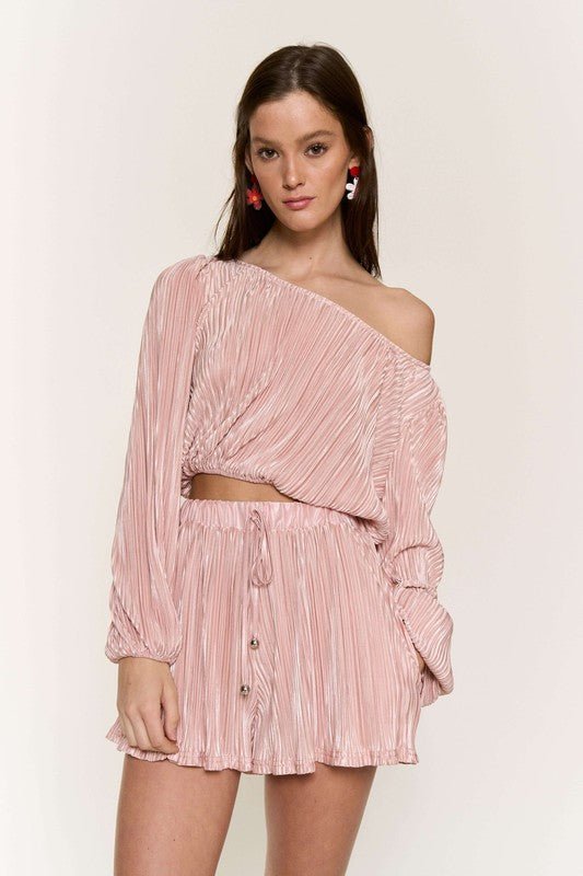 Anna co - ord set (Blush) - Fashionistar boutique