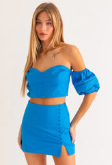Aya Off Shoulder Top Set - Fashionistar boutique