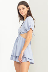 Bianca romper (Blue) - Fashionistar boutique