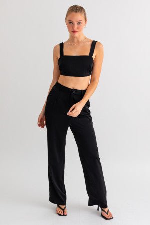 Justine set (Black) - Fashionistar boutique