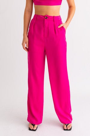 Justine set (Fuchsia) - Fashionistar boutique