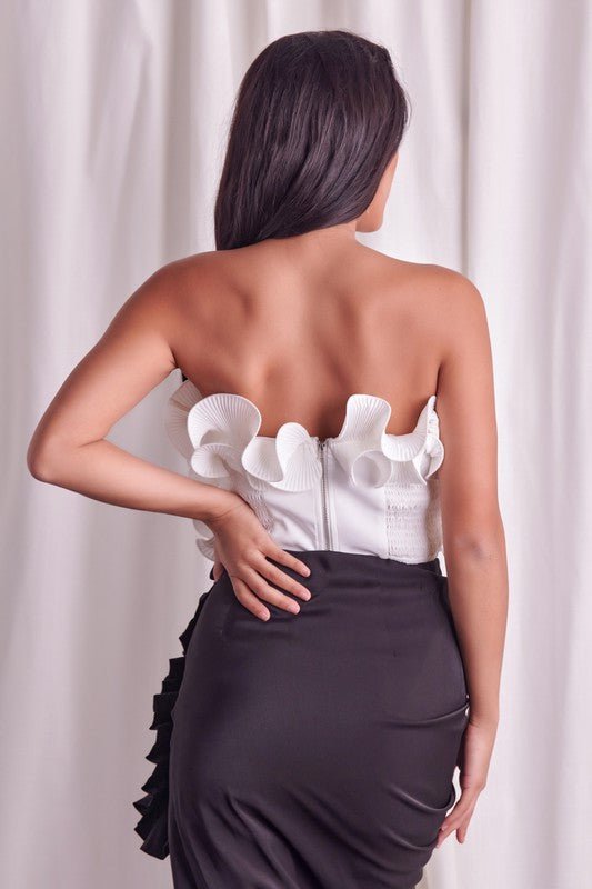 Kelly tube top, White - Fashionistar boutique