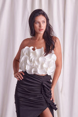 Kelly tube top, White - Fashionistar boutique