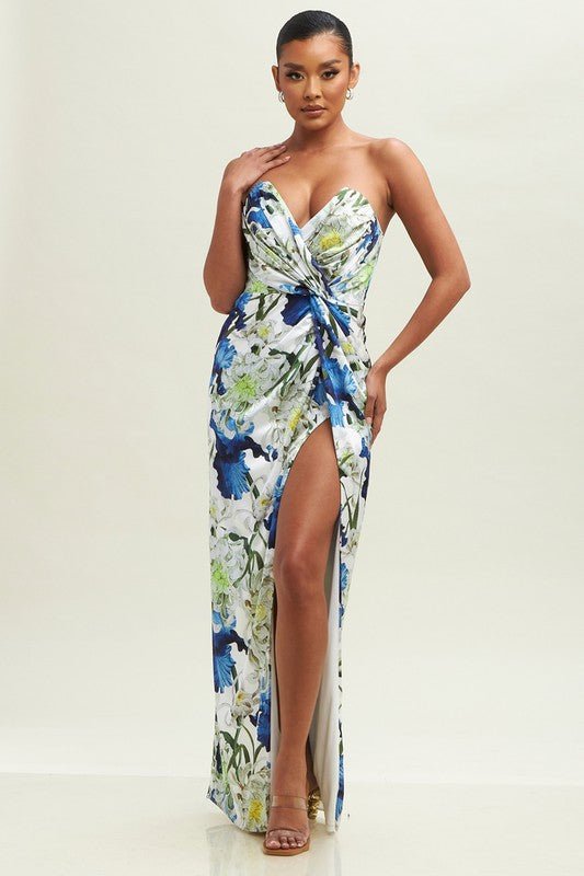 Kimberly Spring floral dress - Fashionistar boutique