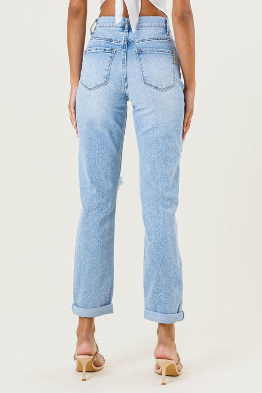 Lana straight jeans - Fashionistar boutique