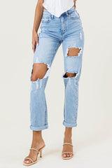 Lana straight jeans - Fashionistar boutique