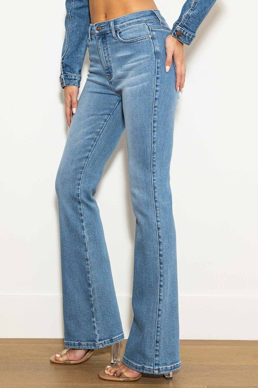 Lana wild leg jeans - Fashionistar boutique