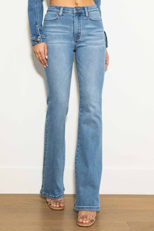 Lana wild leg jeans - Fashionistar boutique