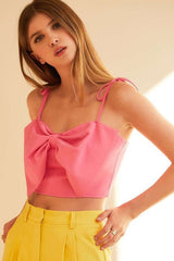 Maya bow top - Fashionistar boutique