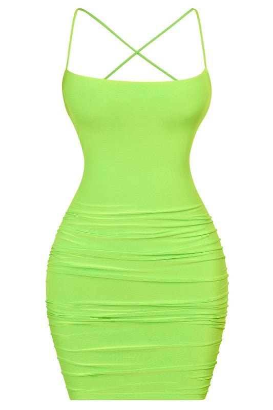 Maylia dress (Lime) - Fashionistar boutique