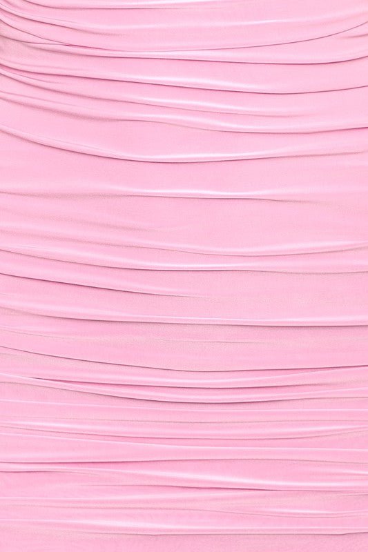 Melina halter dress (Pink) - Fashionistar boutique