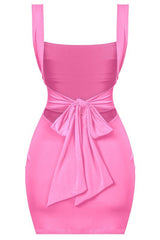 Melissa dress (Hot Pink) - Fashionistar boutique