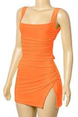 Melissa dress - Orange - Fashionistar boutique