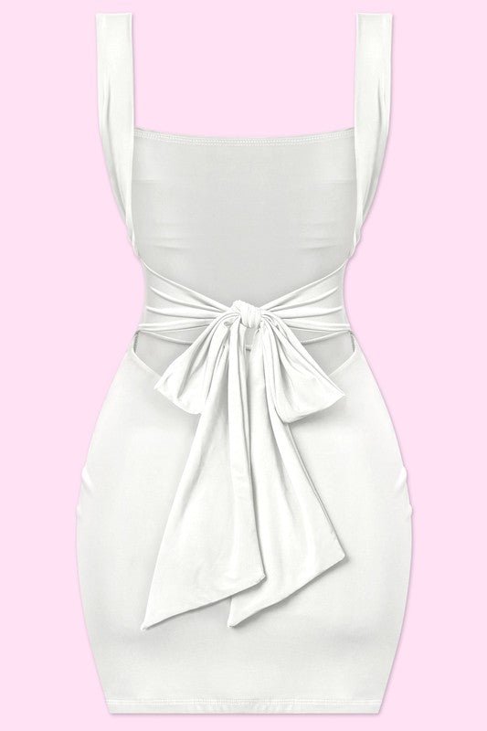 Melissa dress (White) - Fashionistar boutique