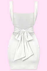 Melissa dress (White) - Fashionistar boutique