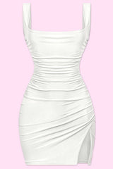 Melissa dress (White) - Fashionistar boutique