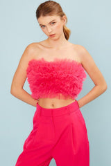 Micheline tube top (Fuchsia) - Fashionistar boutique
