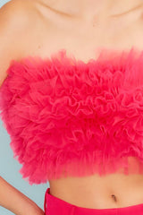Micheline tube top (Fuchsia) - Fashionistar boutique