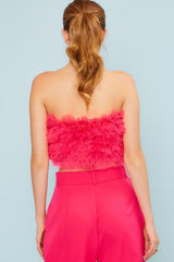 Micheline tube top (Fuchsia) - Fashionistar boutique
