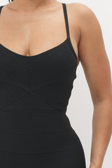 Nicki Bandage Dress (Black) - Fashionistar boutique
