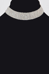 Paola necklace, silver - Fashionistar boutique