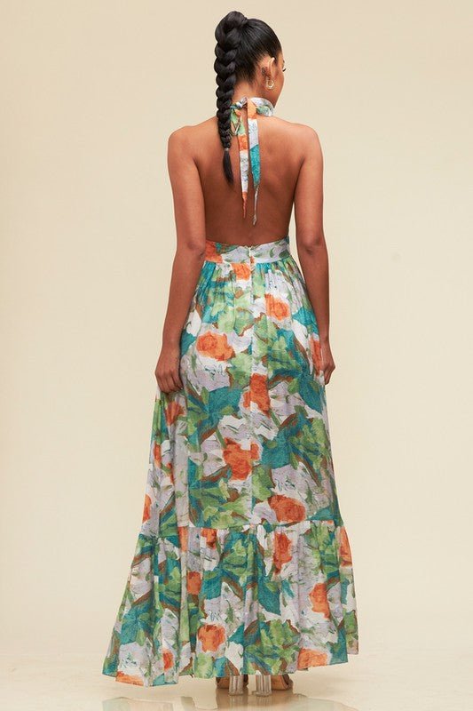 Sofia Spring floral dress - Fashionistar boutique