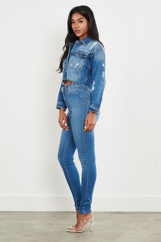 Ariana jeans, medium blue