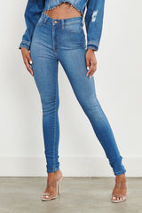 Ariana jeans, medium blue