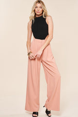 Pantalon Sofia, Corail