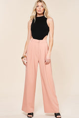 Pantalon Sofia, Corail