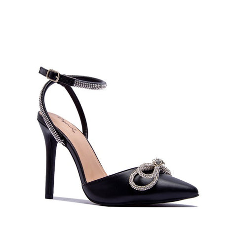 Talons hauts Krystal, Noir