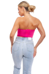 Bianca Tube top, fuchsia