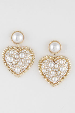 Jessy earrings, Gold