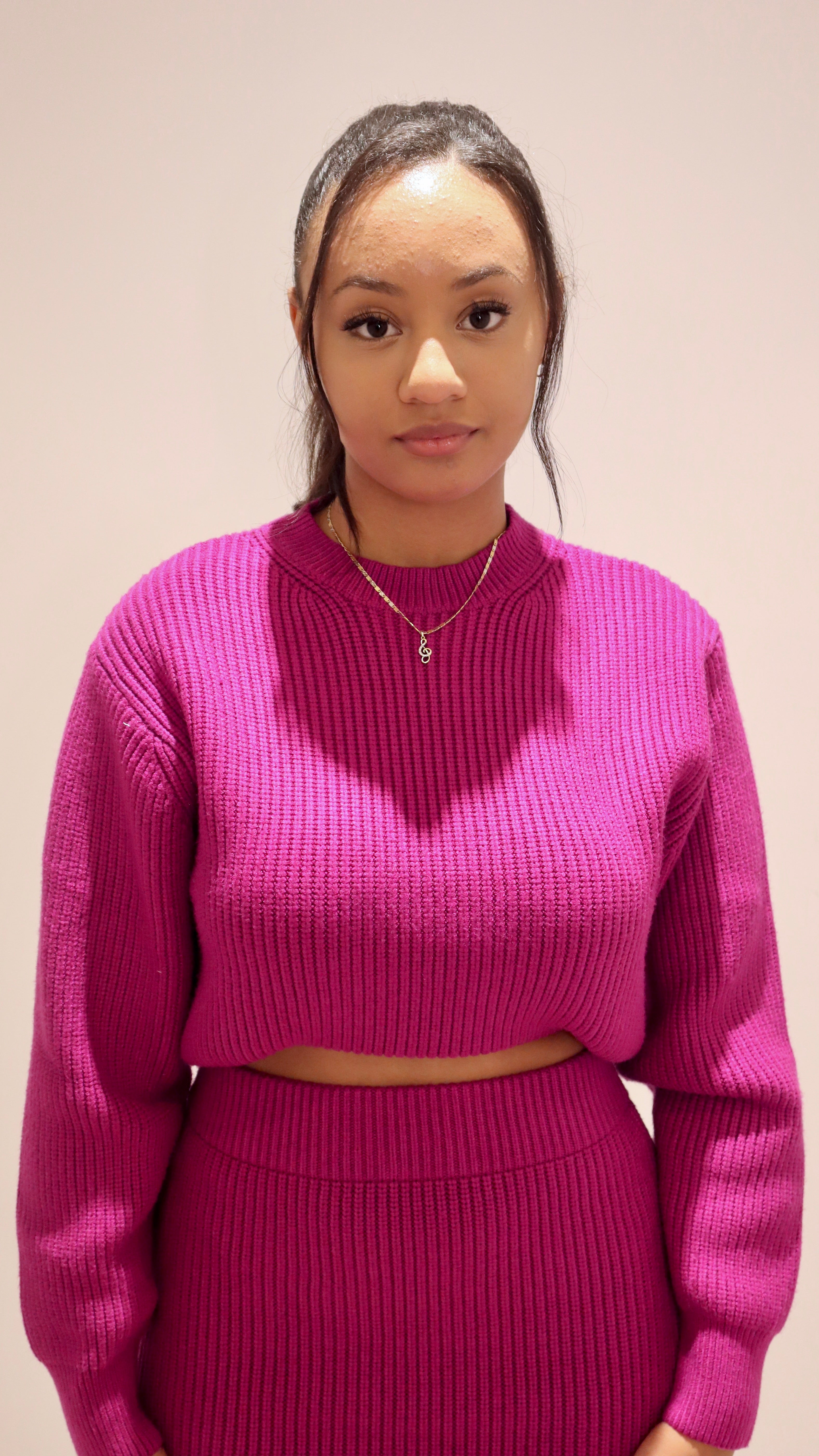 Haut pull Tamar, Magenta