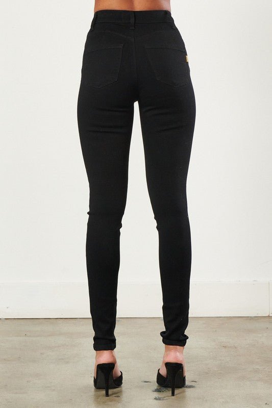 Ariana jeans, black - Fashionistar boutique