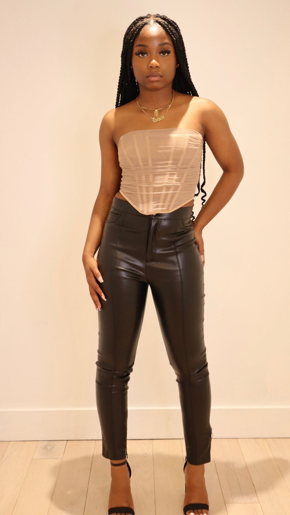 Bianca Tube top, Taupe - Fashionistar boutique