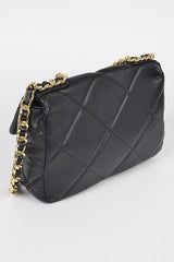 Crystal handbag, black - Fashionistar boutique