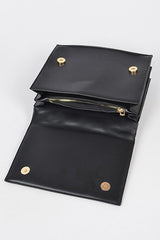 Crystal handbag, black - Fashionistar boutique