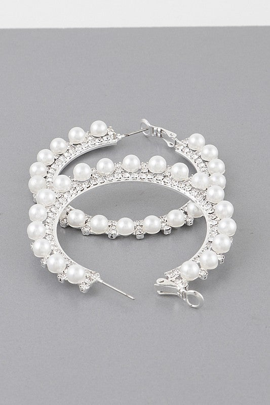 Darleen earrings, Silver - Fashionistar boutique