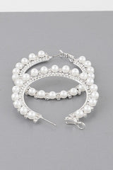 Darleen earrings, Silver - Fashionistar boutique