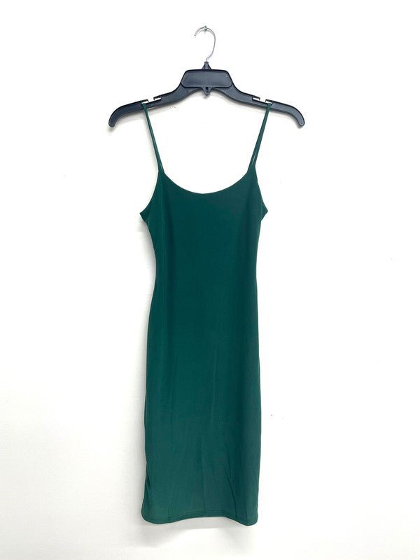 Diamond dress, Hunter green - Fashionistar boutique