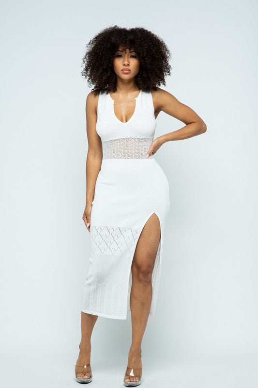 Diana Dress (White) - Fashionistar boutique