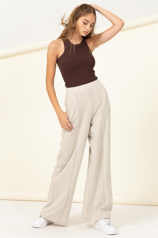 Diana knit top, brown - Fashionistar boutique