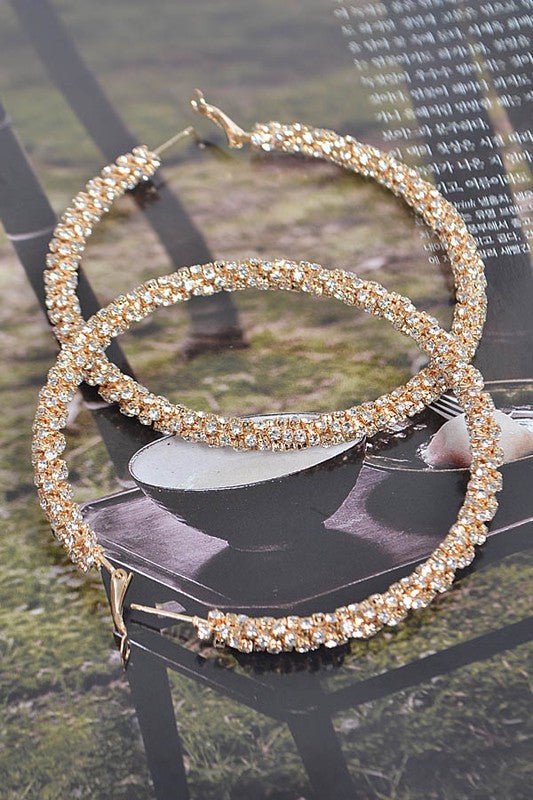 Jessica earrings, Gold - Fashionistar boutique