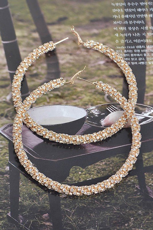 Jessica earrings, Gold - Fashionistar boutique