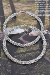 Jessica earrings, Silver - Fashionistar boutique