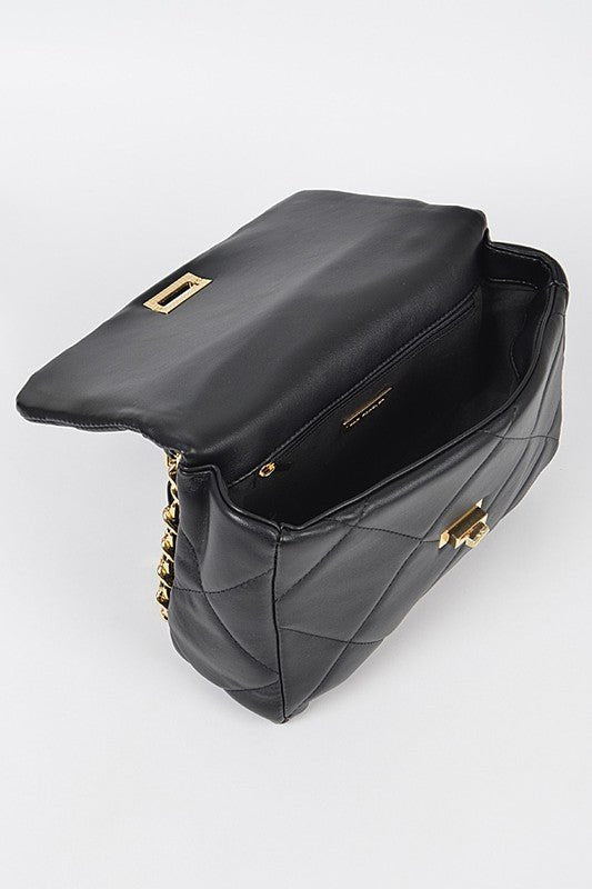 Juliana handbag, black - Fashionistar boutique